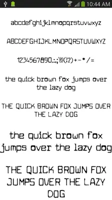 Free Fonts 50 Pack 2 android App screenshot 1