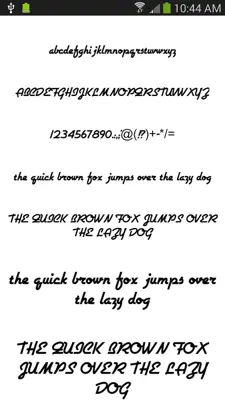 Free Fonts 50 Pack 2 android App screenshot 4